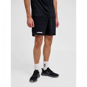Hummel Multi Pl Kurze Hose Herren Schwarz | 070211-543