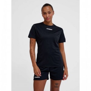 Hummel Multi Pl Trikot Damen Schwarz | 265997-938
