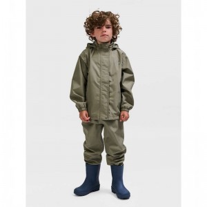 Hummel Nessie Rainsuit Jacken Kinder Grau | 651067-617