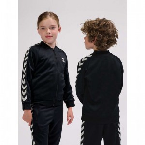 Hummel Newi Zip Jacken Kinder Schwarz | 678090-397