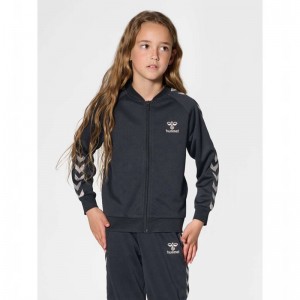 Hummel Noma Zip Jacken Kinder Schwarz | 817406-108