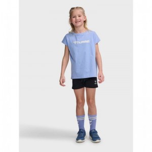 Hummel Nova Shorts Sport BH Kinder Blau | 606615-808