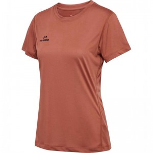 Hummel Nwlbeat W T-shirts Damen Koralle | 619685-135