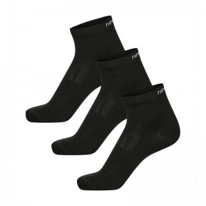 Hummel Nwldo Functional Ankles 3-pack Socken Herren Schwarz | 375932-966
