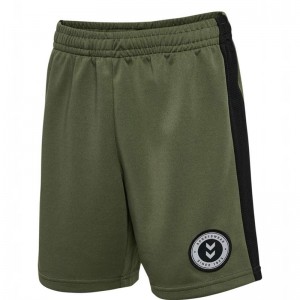 Hummel Odin Kurze Hose Kinder Olivgrün | 708306-209