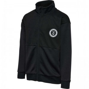 Hummel Odin Zip Jacken Kinder Schwarz | 666914-561