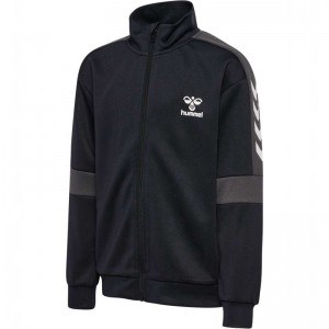 Hummel Orton Zip Jacken Kinder Schwarz | 773282-523