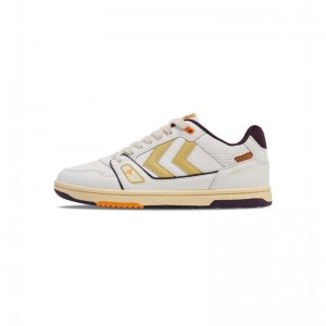 Hummel Power Play Lx-e Ap2 Sneakers Damen Weiß | 615009-310