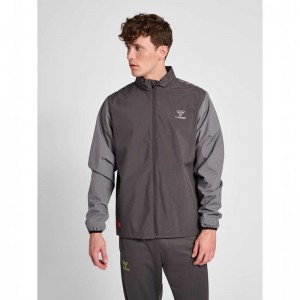 Hummel Pro Grid Training Jacken Herren Grau | 150943-902