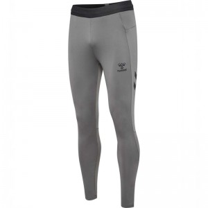 Hummel Pro Training Hose Herren Grau | 471515-808