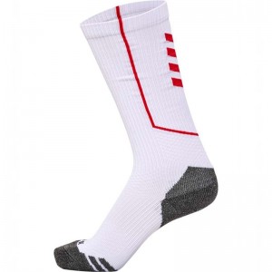 Hummel Pro Trainings High Socken Herren Weiß | 610778-910