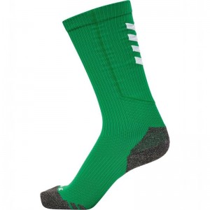 Hummel Pro Trainings High Socken Herren Grün | 191605-857