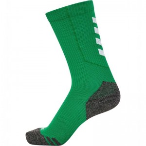 Hummel Pro Trainings Low Socken Herren Grün | 158408-945