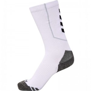 Hummel Pro Trainings Low Socken Herren Weiß | 403312-334