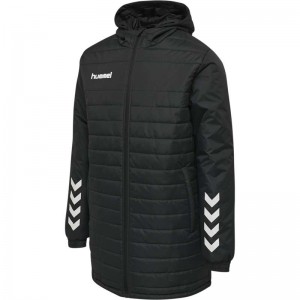 Hummel Promo Bench Jacken Kinder Schwarz | 116052-546