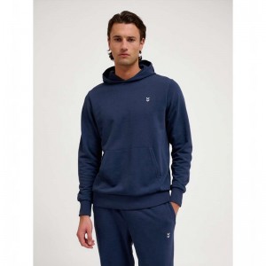 Hummel Pulse Sweat Hoodie Herren Navy | 410809-054