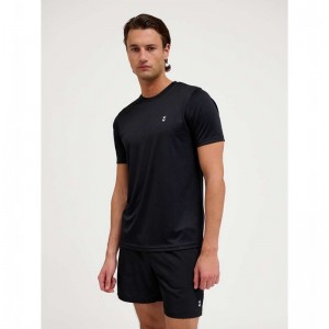 Hummel Pulse Training S/S T-shirts Herren Schwarz | 022965-496