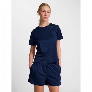 Hummel Pulse Training W S/S Sneakers Damen Navy | 388069-541