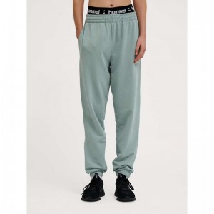 Hummel Pulse W Jogginghose Damen Grau | 132708-354