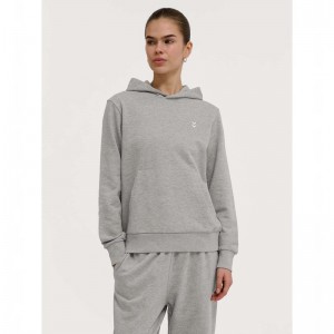 Hummel Pulse W Sweat Hoodie Damen Grau | 796904-233
