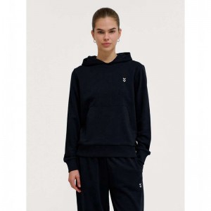 Hummel Pulse W Sweat Hoodie Damen Schwarz | 238438-188