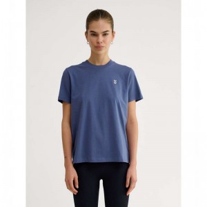 Hummel Pulse W T-shirts Damen Blau | 403651-701