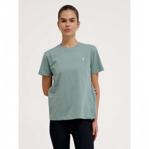 Hummel Pulse W T-shirts Damen Grau | 655410-089