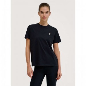Hummel Pulse W T-shirts Damen Schwarz | 070969-343