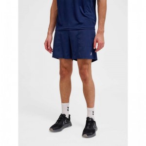Hummel Pulse Workout Hoodie Herren Navy | 414927-776