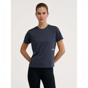 Hummel Pulse Workout W S/S T-shirts Damen Schwarz | 527164-795