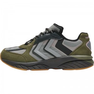 Hummel Reach Lx 6000 Tex Sneakers Herren Grün | 946697-161