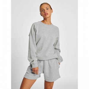 Hummel Red Classic Sweatshirts Damen Grau | 940652-907