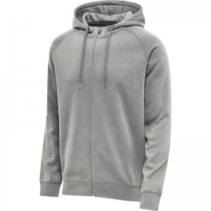 Hummel Red Classic Zip Hoodie Herren Grau | 926825-042
