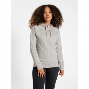 Hummel Red Classic Zip Jacken Damen Grau | 304372-163