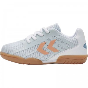 Hummel Root Elite Jr Lc Handballschuhe Kinder Blau | 083595-841