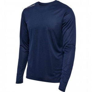 Hummel Run L/S Trikot Herren Schwarz | 871490-184