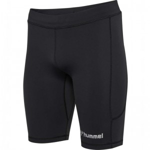 Hummel Run Tight T-shirts Herren Schwarz | 464012-651