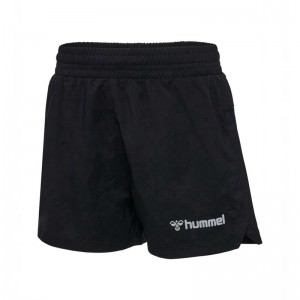 Hummel Run T-shirts Kinder Schwarz | 906972-675