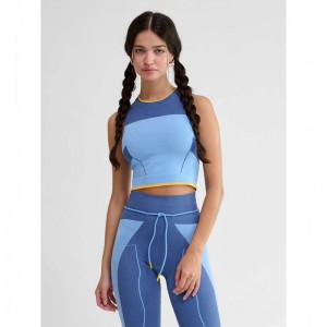 Hummel Seamless Socken Damen Blau | 067993-182
