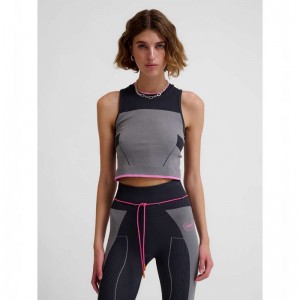 Hummel Seamless Sweatshirt Damen Grau | 616220-191