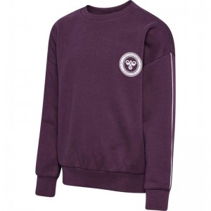 Hummel Selma T-shirts Kinder Fuchsie | 580827-425