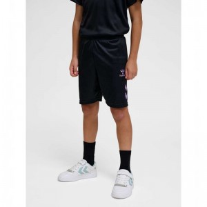 Hummel Shimmer Kurze Hose Kinder Schwarz | 473703-989