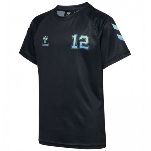 Hummel Shimmer S/S T-shirts Kinder Schwarz | 530213-505