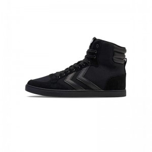 Hummel Slimmer Stadil Tonal High Sneakers Herren Schwarz | 310292-473