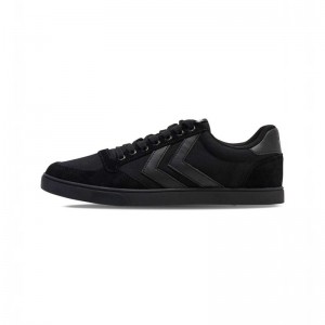 Hummel Slimmer Stadil Tonal Low Sneakers Herren Schwarz | 265188-724