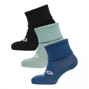 Hummel Sora 3-pack Socken Kinder Blau | 426566-663