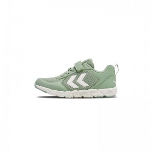 Hummel Speed Jr Sneakers Kinder Grün | 072215-659