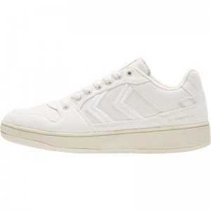 Hummel St. Power Play Canvas Sneakers Herren Weiß | 170500-789