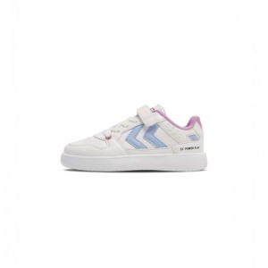 Hummel St. Power Play Jr Sneakers Kinder Weiß | 054728-373