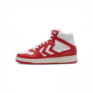 Hummel St. Power Play Mid Rt Sneakers Herren Weiß | 054672-372